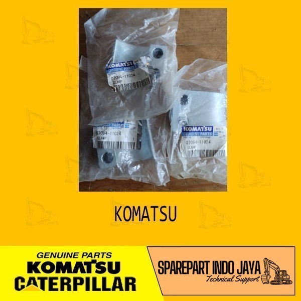 07094-11024 CLAMP GENUINE PART KOMATSU