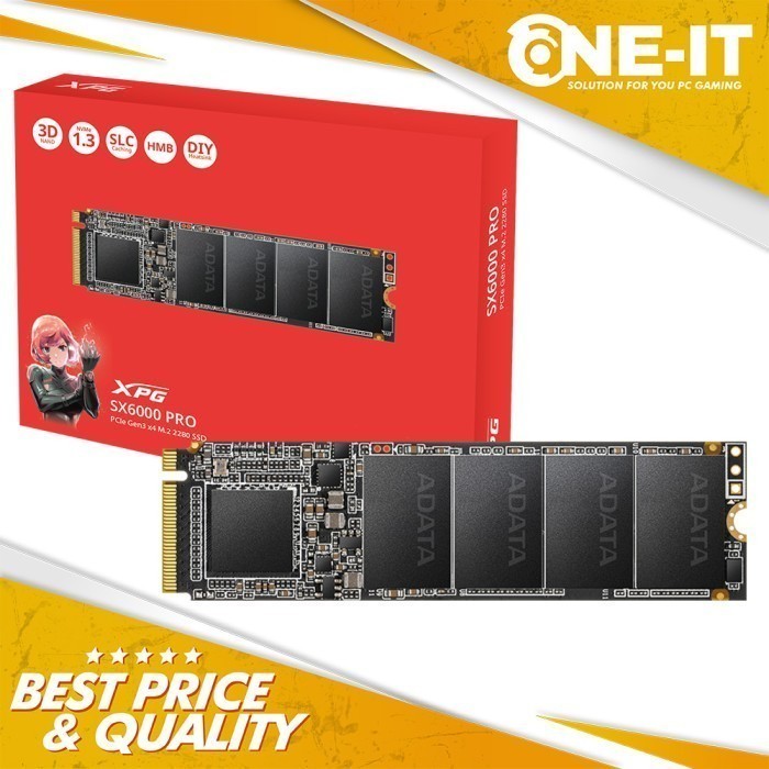 SSD ADATA XPG SX6000 PRO 512GB M.2 NVME GEN3X4