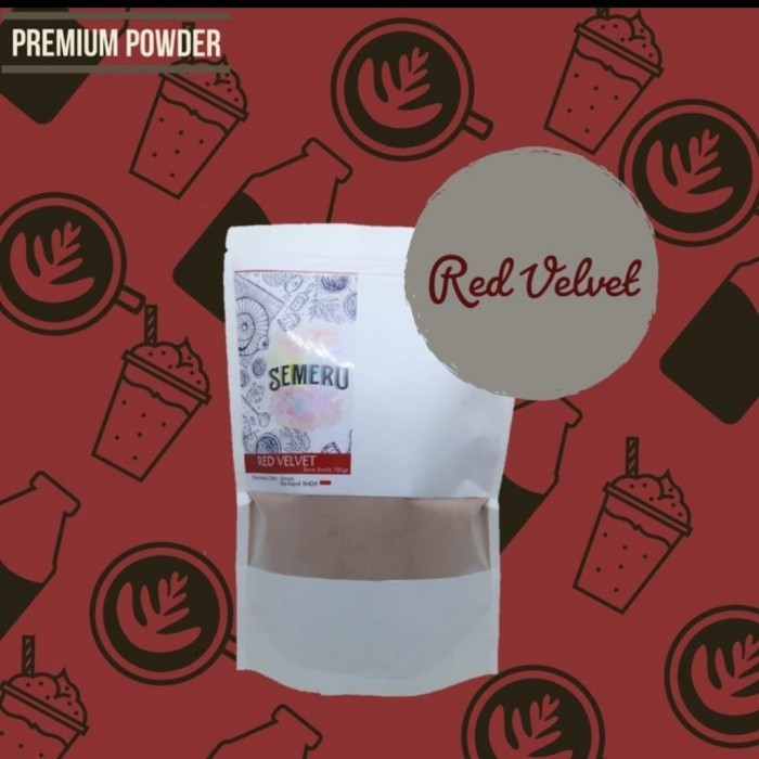 

Ready Powder Red Velvet / Semeru / Bubuk / 750gr / Enak / Murah / Premium