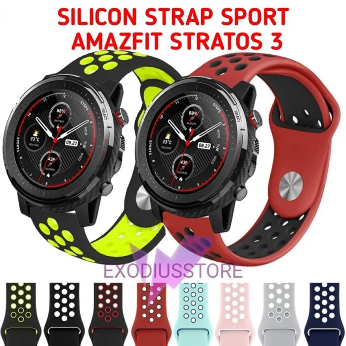 [New Trendy] Amazfit Stratos 3~Strap Silicon Sport