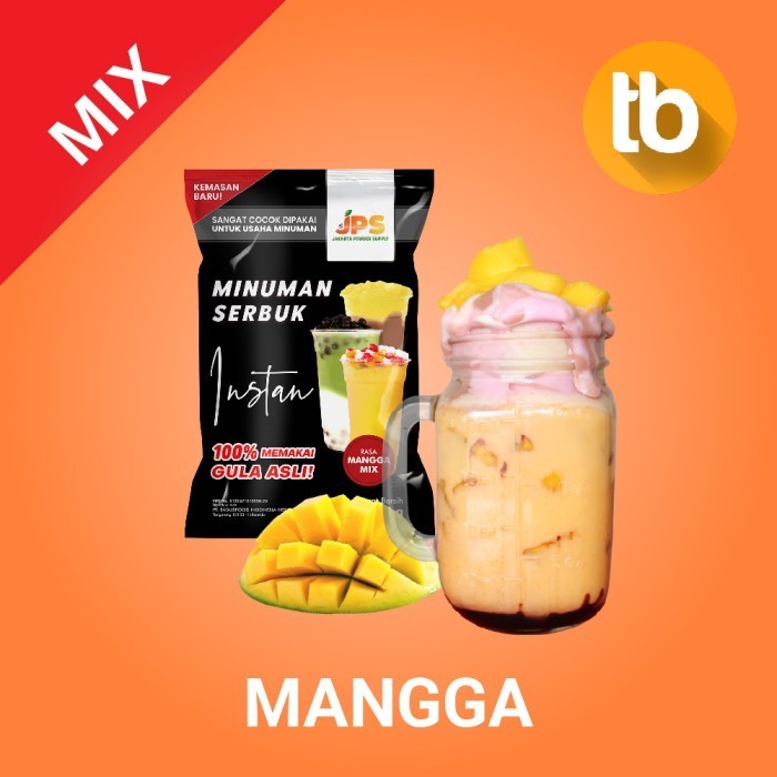 

[New Arrival]Promo JPS Mangga Mix (Bubuk Minuman Dan Makanan) 1kg