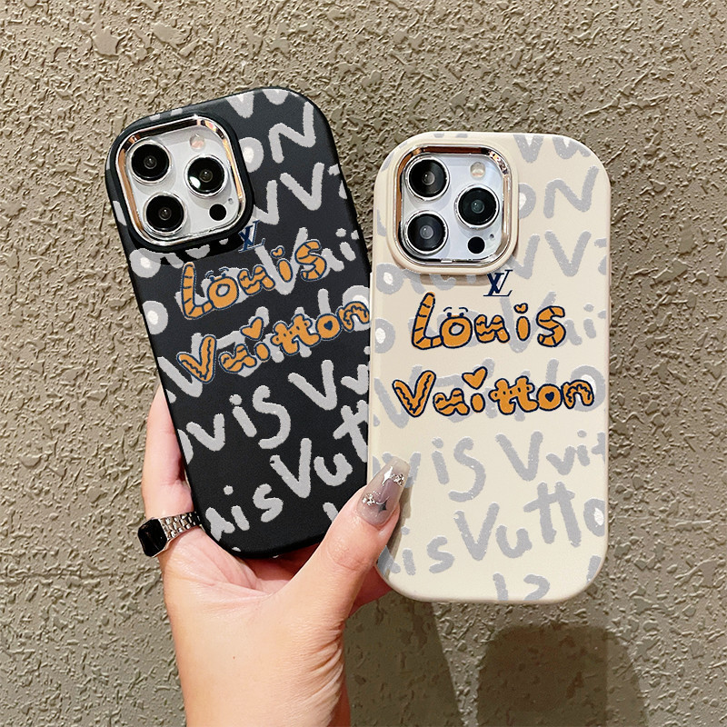 Sotf Case LV Logo pattern HP Casing For iPhone 11 PROMAX 12 12PRO 13 13PRO MAX 14 14PLUS 14PRO MAX P