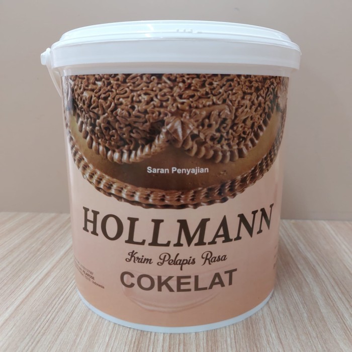 

[New] HOLLMAN BUTTER CREAM COKELAT 1 KG - BUTTERCREAM COKLAT NON REPACK