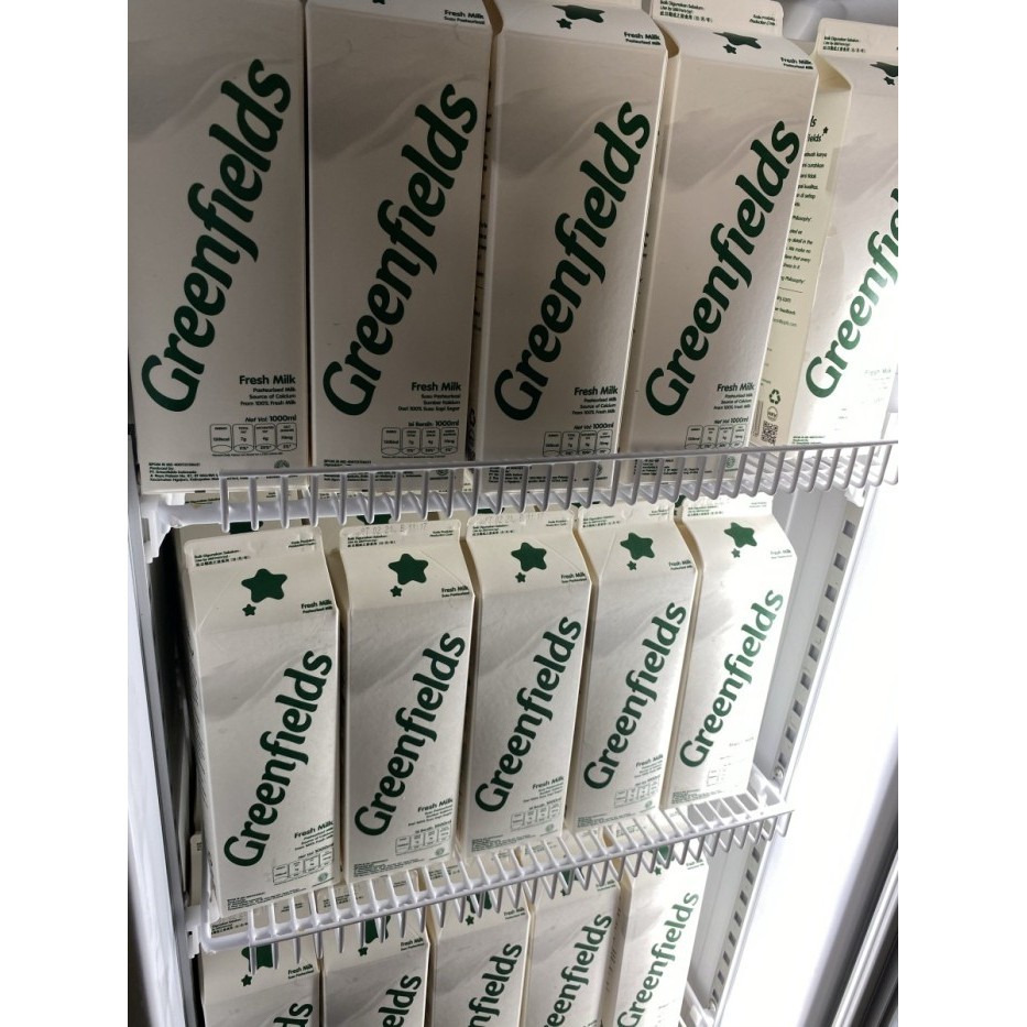 

Susu greenfields fresh milk plain 1l (KARTONAN)