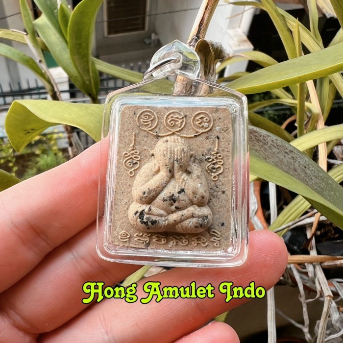 Amulet Pidta Ghost Powder Ajahn Dum For Money Luck