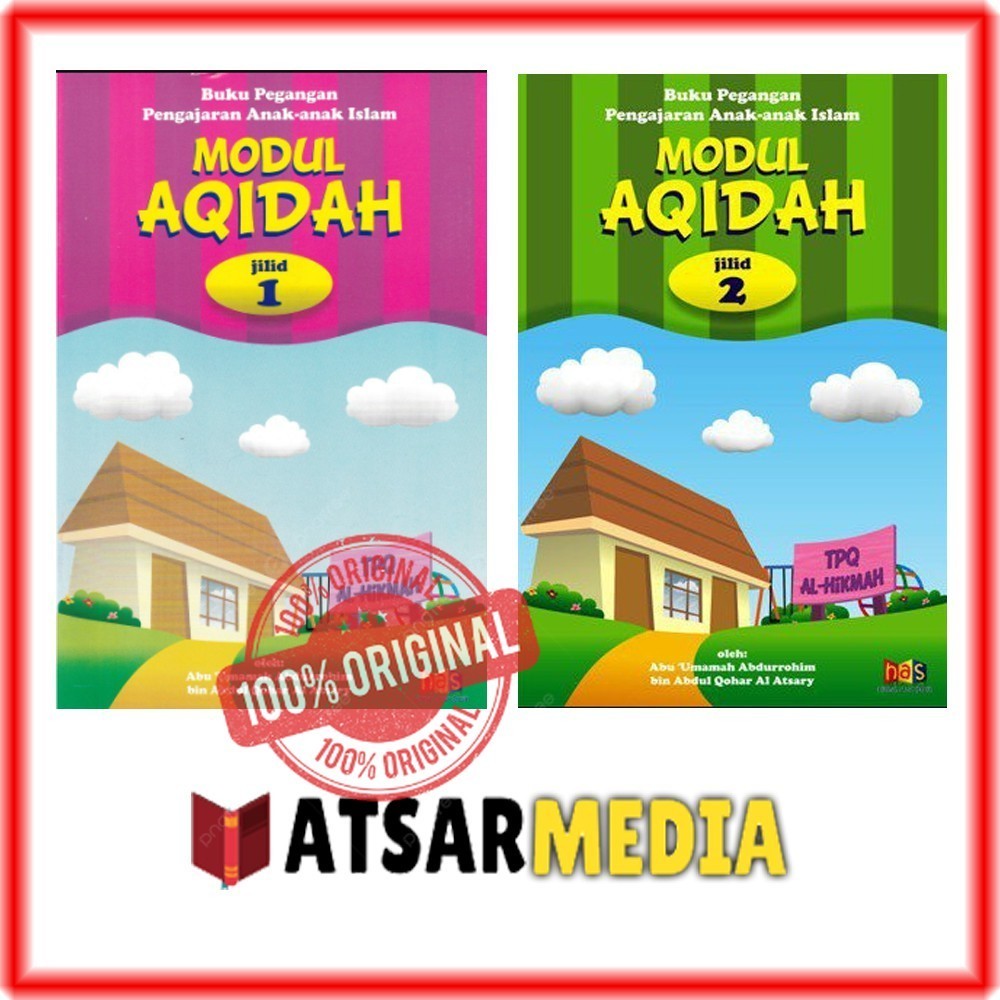 Buku Modul Aqidah Jilid 1-2 HAS Untuk TPQ TPA