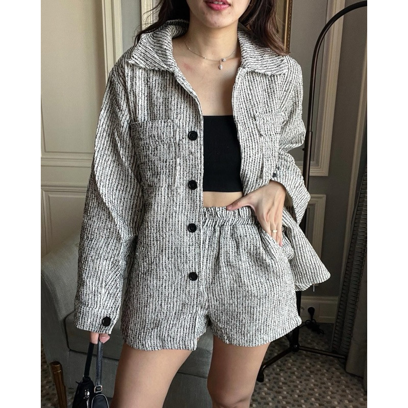 LOVIND Setelan Atasan Celana Wanita Pesta Party Wearyn 9479