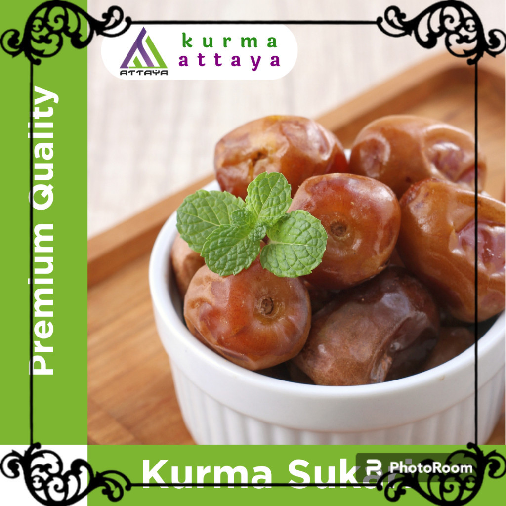 

1KG PREMIUM KURMA SUKARI MADINAH AL QASIM asli