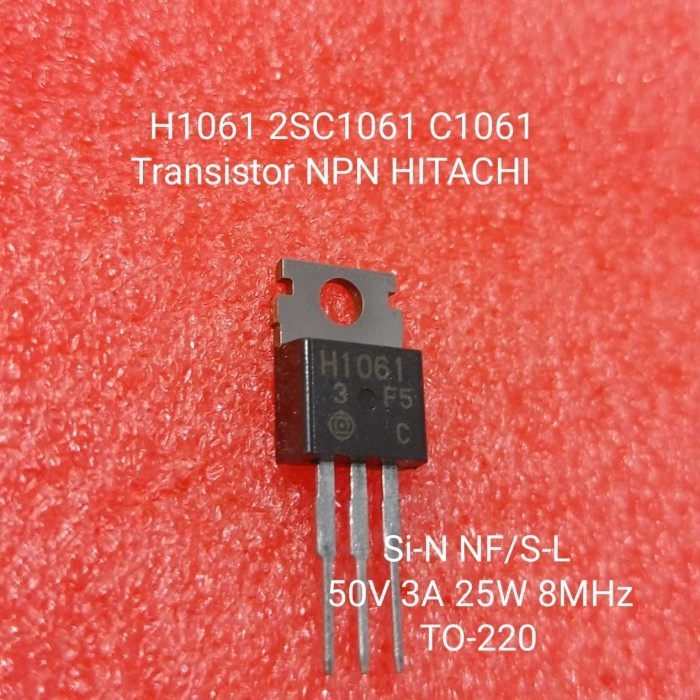 H1061 2SC1061 C1061 transistor NPN Hitachi -MU14