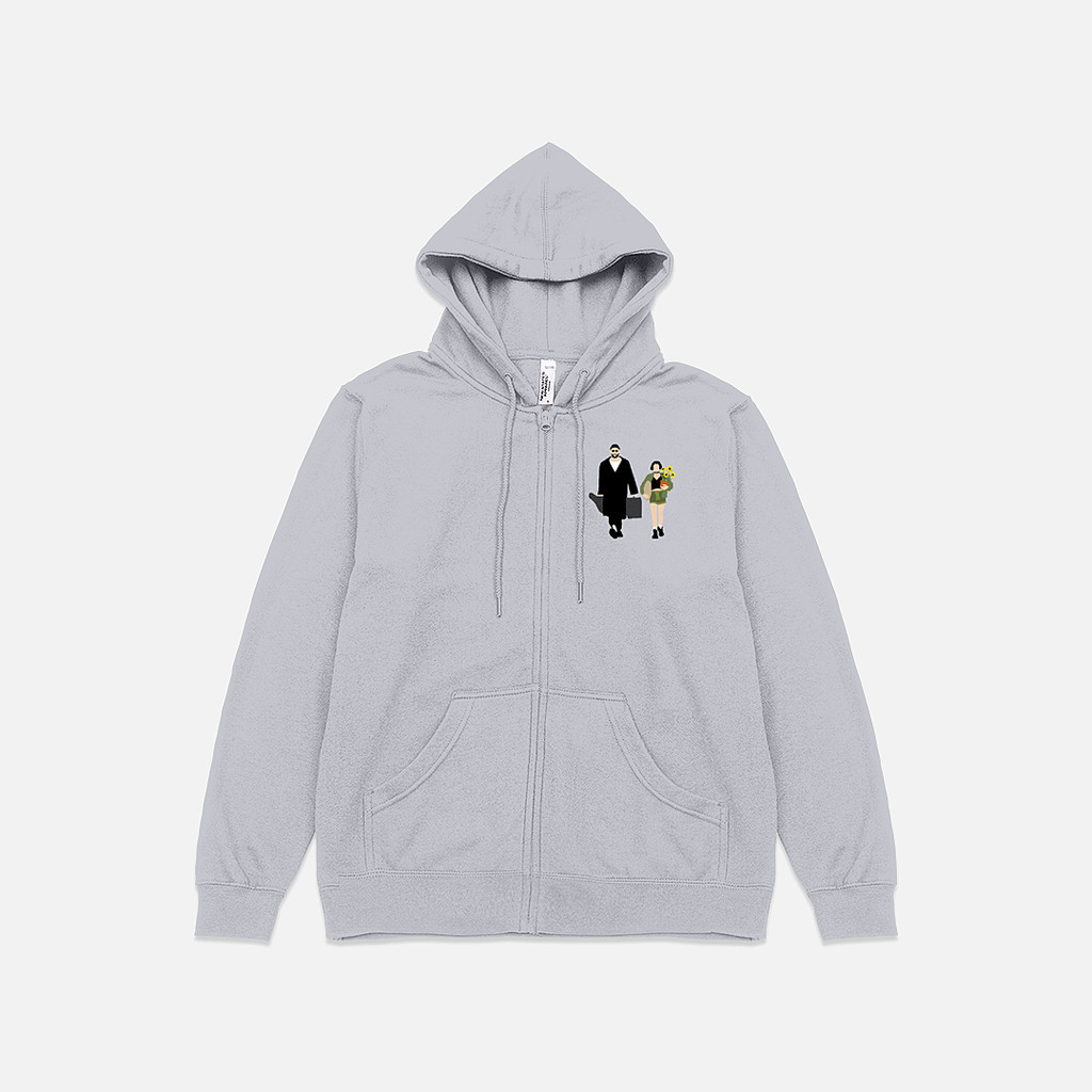 Zipper Hoodie Leon The Professional and Mathilda Walk