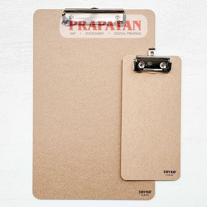 

DS99 Joyko MDF Clipboard CLB~64-65 | Papan Jalan | Papan Ujian - CLB-65