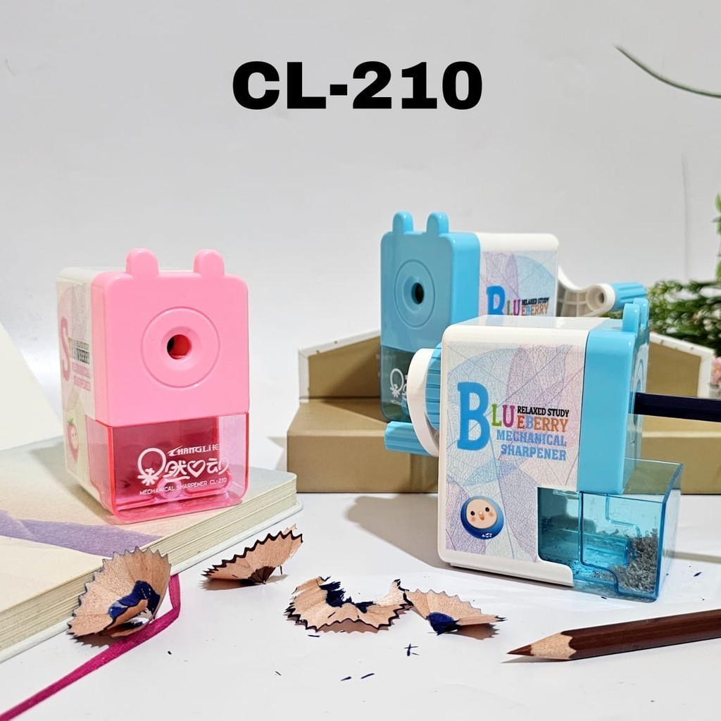 

MJ Peruncing Putar Segi Motif M/Rautan Putar/Sharpener/Serutan