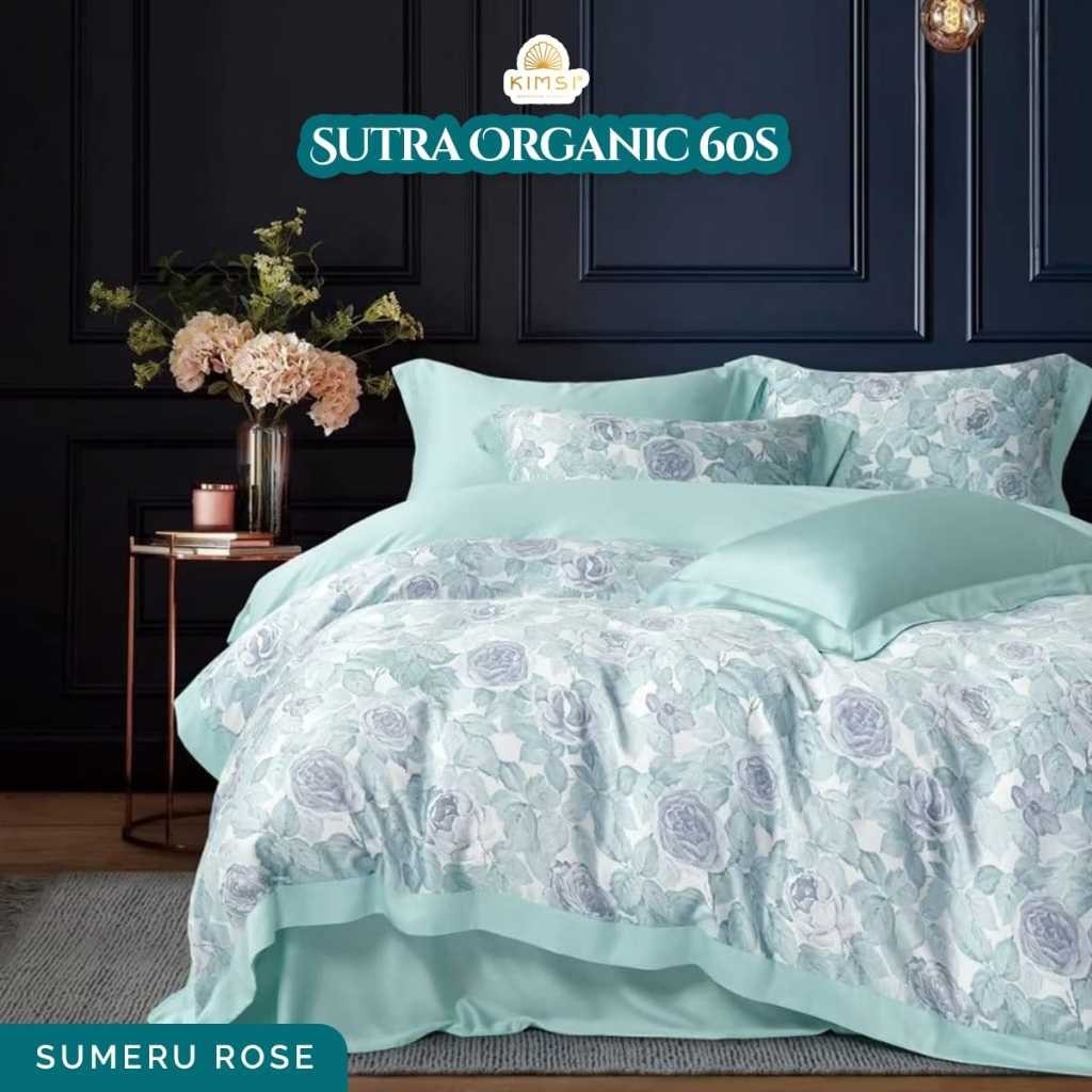 Sprei Set Sutra Organic Serat Bamboo Original 60s / Sprei sutra organic / sprei sutra kingkoil , spr