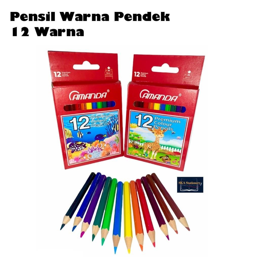 

Pensil Warna Pendek 12 Warna ACP-123 (Set)