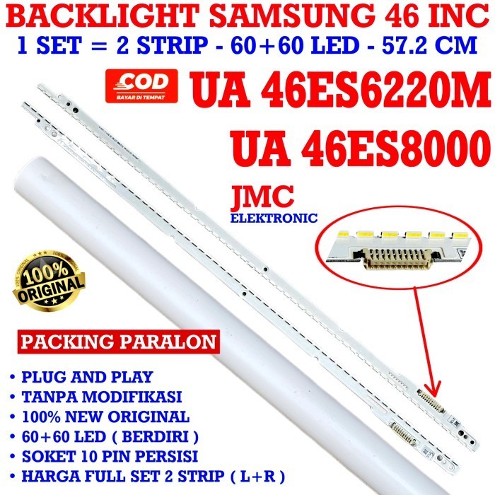 led backlight Tv Samsung Ua46es6220 Ua46es8000 Ua46es6220m