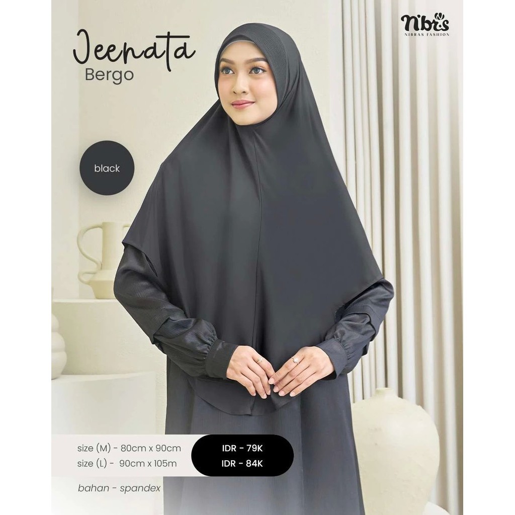 NIBRAS - HIJAB INSTAN JEENATA BERGO
