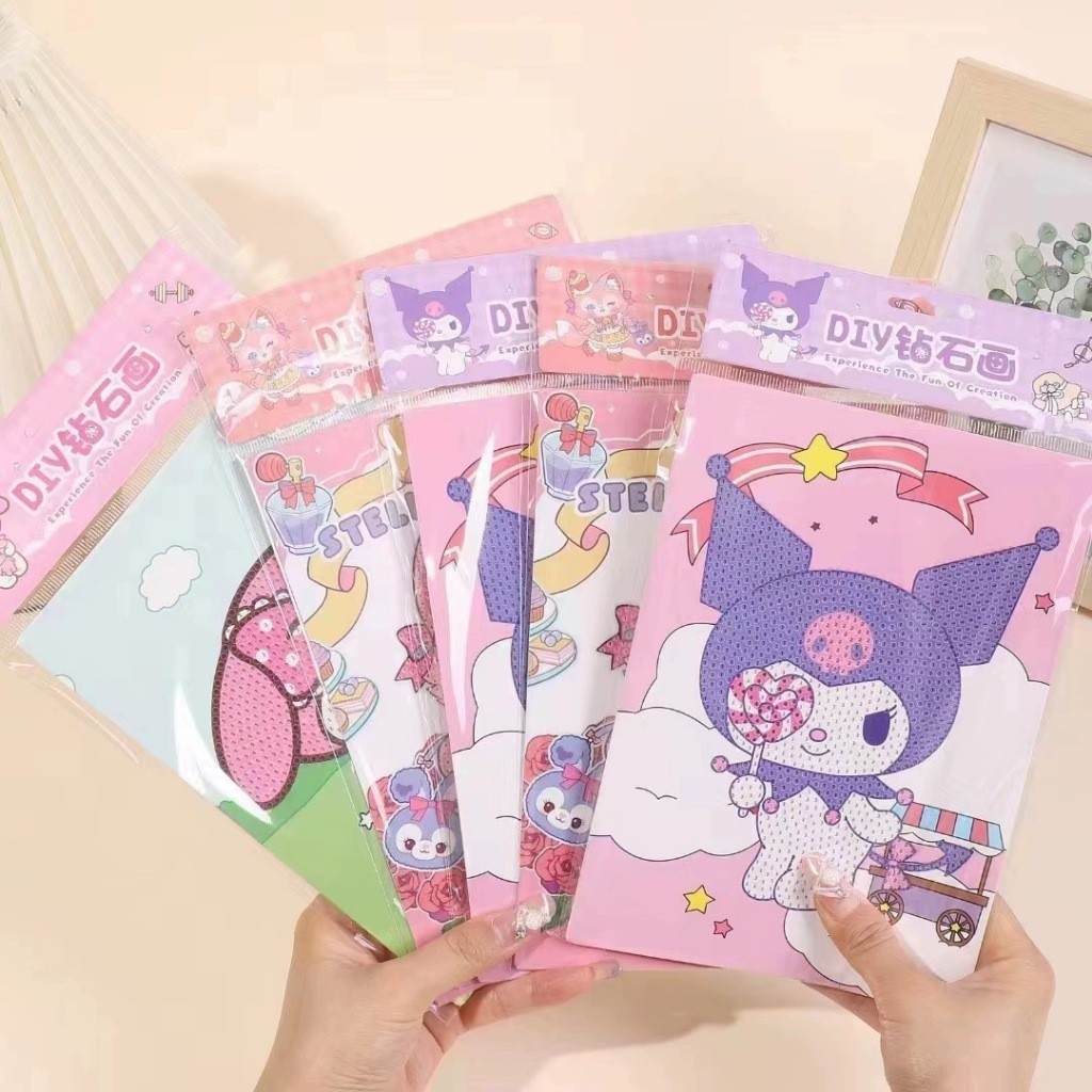 

TERMURAH! KIT DIAMON PAINTING UNTUK ANAK LENGKAP DENGAN BERBAGAI MOTIF KARTUN LUCU ATK