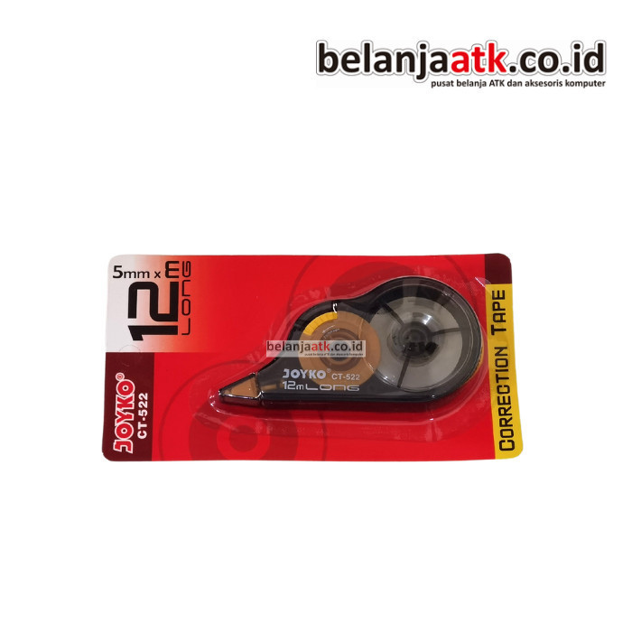 

Correction Tape/Tip Ex CT-522 Joyko (Stipo Kertas)