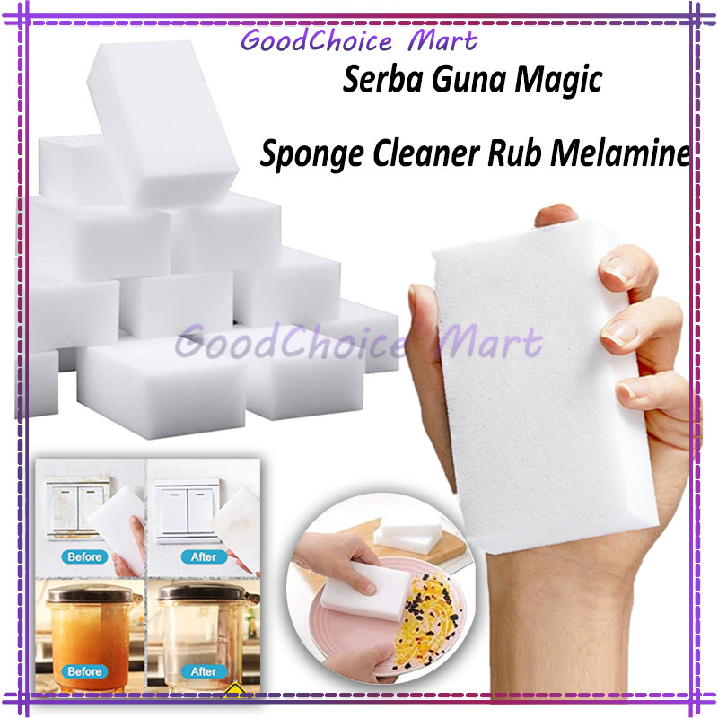 7PCS Nano magic sponge / spons ajaib serbaguna / spons ajaib jepang / busa nano ajaib / busa ajaib /