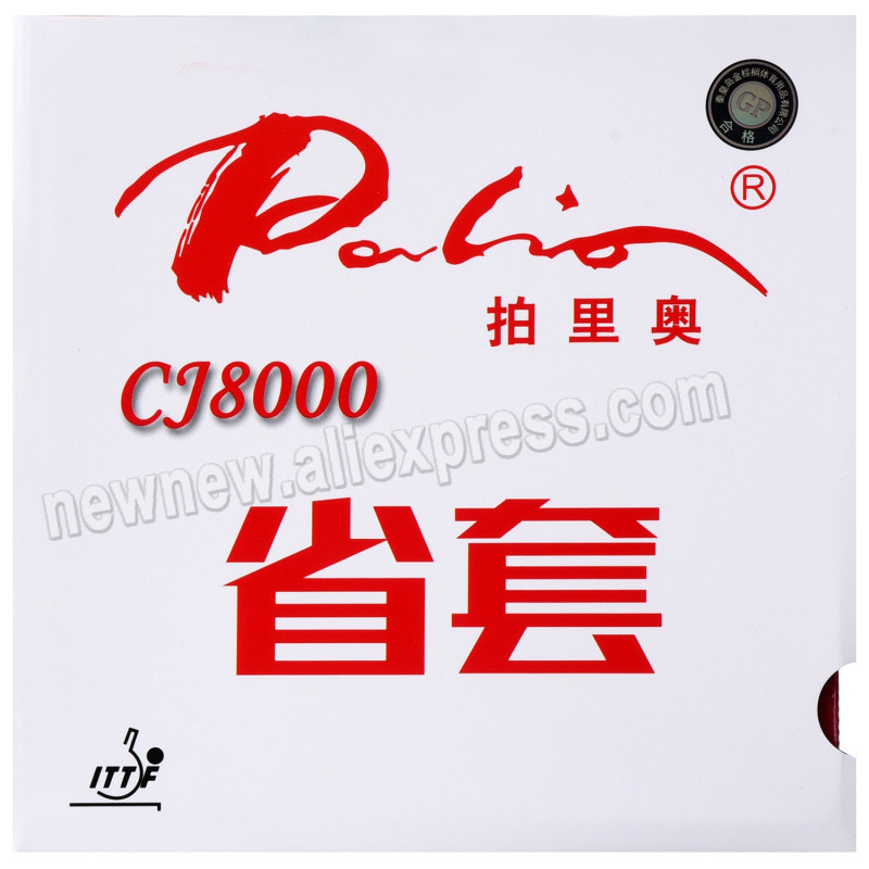 Palio Official CJ8000 Provincial version Table Tennis Rubber Blue Cake Sponge Speed and Spin Suit fo