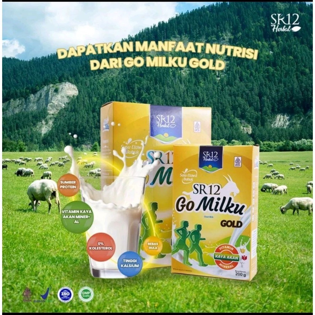 

SR12 Go Milku GOLD Susu Kambing
