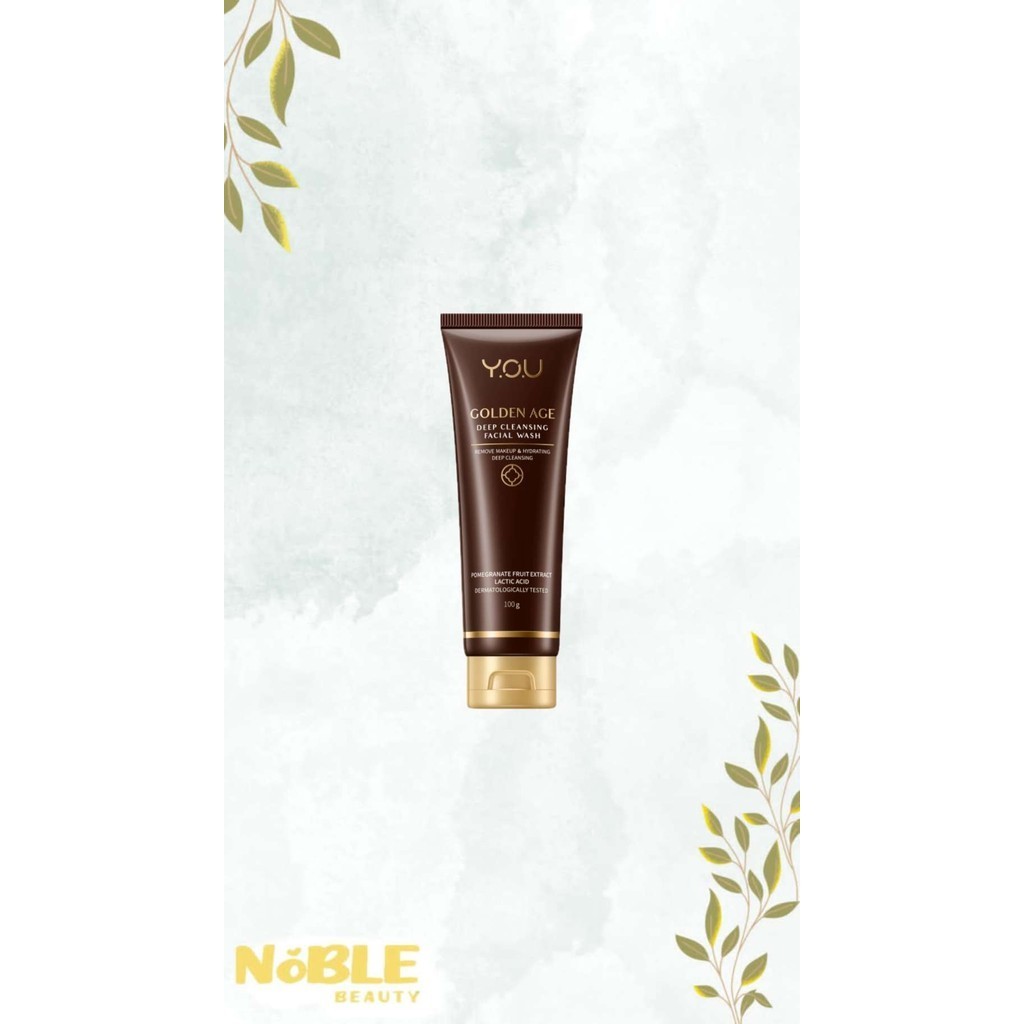 You golden age facial wash