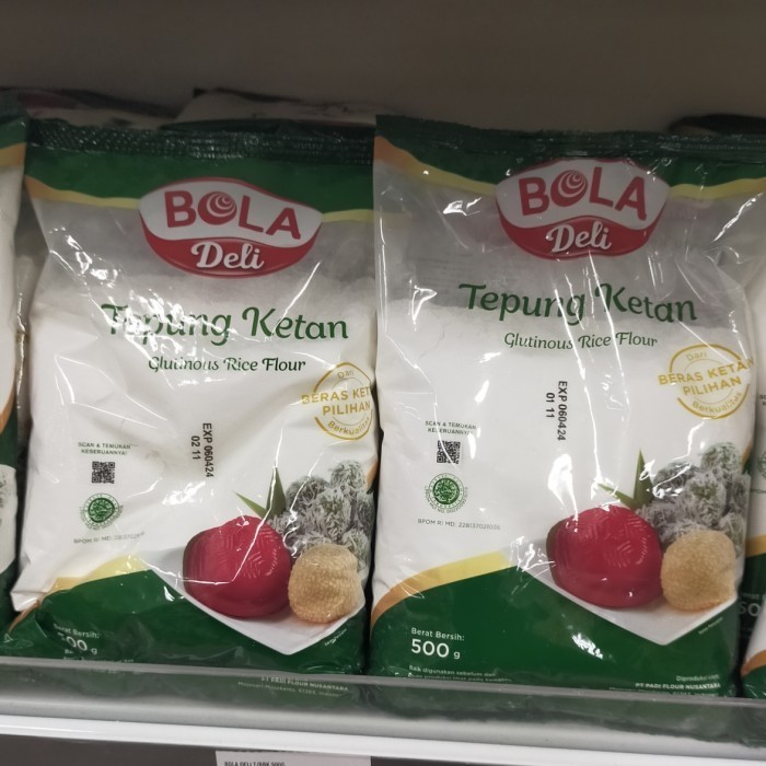 

bola Deli tepung ketan 500gr glutinous flour rice