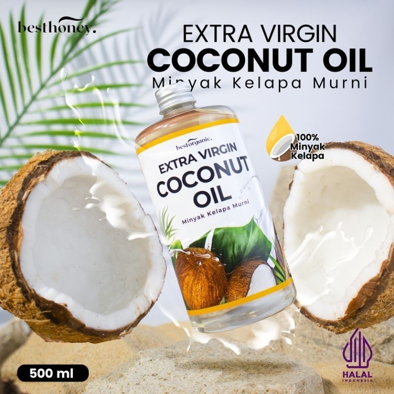 

Best Honey Extra Virgin Coconut Oil VCO Minyak Kelapa Murni 250ML 500ML