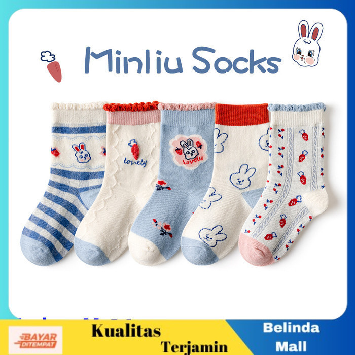 

⭐KUALITAS TERBAIK⭐ KAOS KAKI ANAK IMPORT UTK BOY & GIRL EDISI CUTE "MINLIU" TIPE R s/d Z M26, L Terlaris