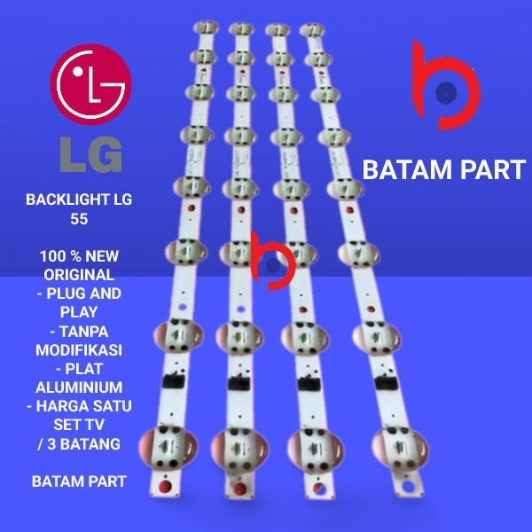 BL - Backlight - Lampu latar Back light TV LED LG 55UM7290 PTD - 55UM7290PTD