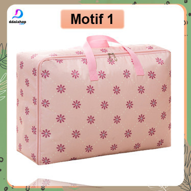 

[[ K23 - BEST SELLER ]] Travel Bag Besar Motif Tas Traveling Lipat Anti Air Foldable Bag Impor - Motif 1, M