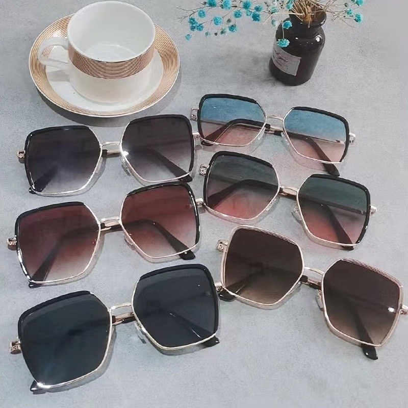 HH Kacamata Wanita 6630 Kaca Mata Kotak Korean Sunglassess Eyewear Gaya Korea Kekinian