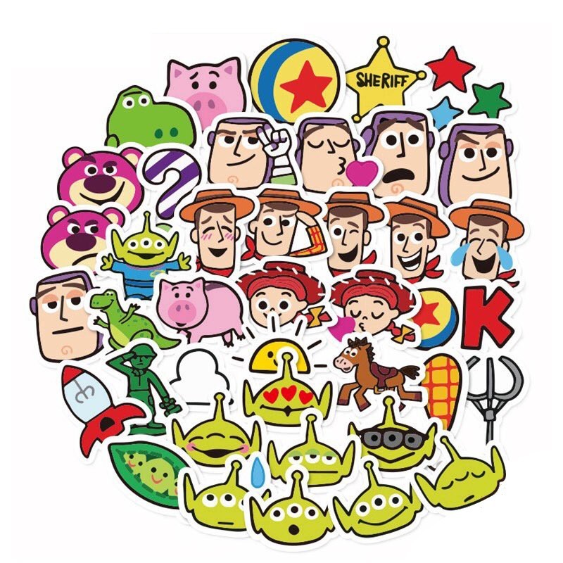 

PS 1 Stiker 80pcs Gambar Toy Story untuk Laptop HP TUMBLER SEPEDA MOTOR HELM BOTOL MINUM