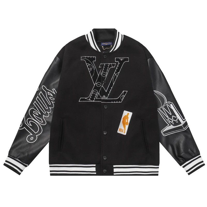 [Unisex] Jacket LV x NBA Leather