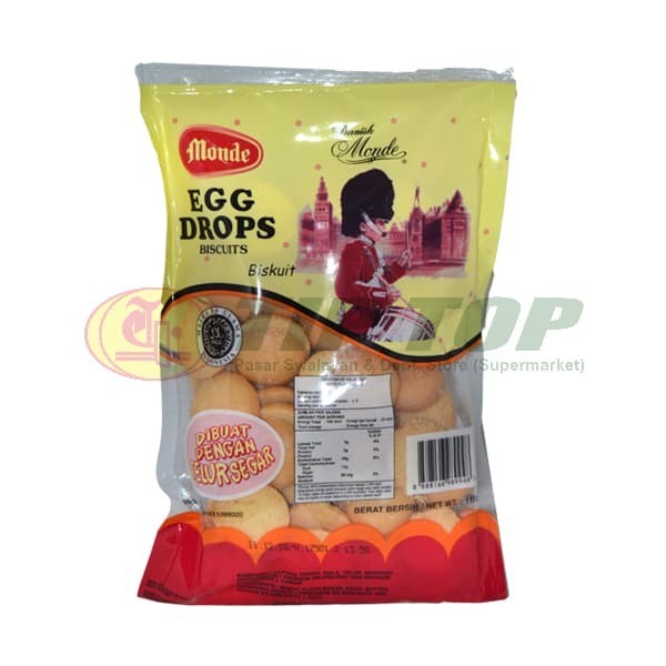 

MONDE EGG DROPS 110GR