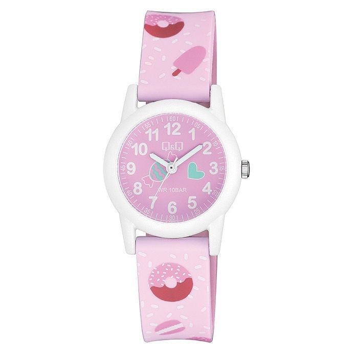 [[Kids Watch]] Jam Tangan Q&Q QQ QNQ Original Anak VR99 Analog Karet Anti Air - 1