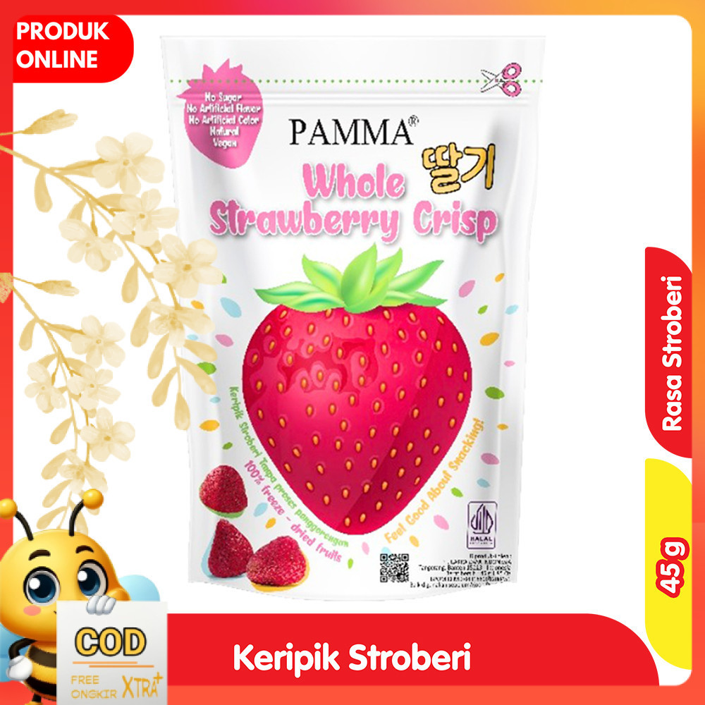

Pamma Keripik Stroberi Pouch 45 g