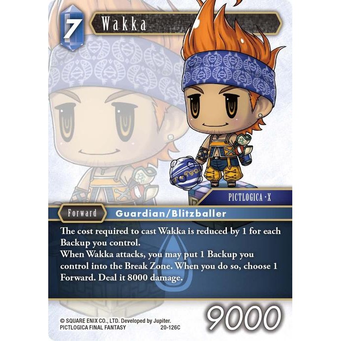 Wakka 20-126 C Final Fantasy TCG