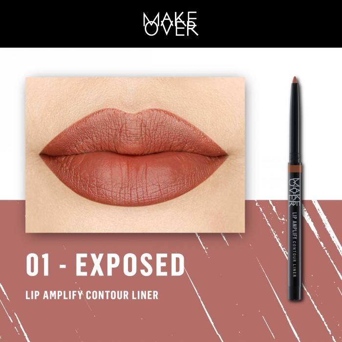 [Gift Not For Sale] MAKE OVER Lip Amplify Contour Liner 01 Exposed
