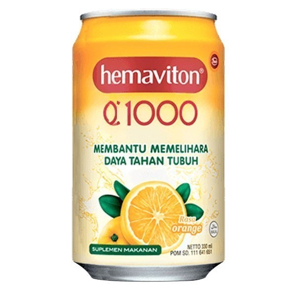 

HPM - HEMAVITON C 1000 ORANGE CAN 330 ML - VITAMIN ABH