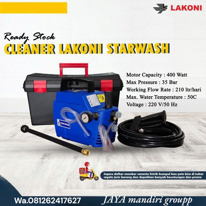 Mesin Cuci Ac/Jet Cleaner Lakoni Annovi Starwash Hight Quality