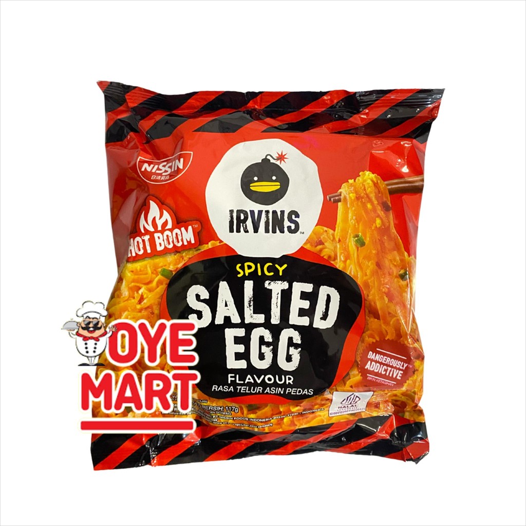 

NISSIN IRVINS SPICY SALTED EGG FLAVOUR 117GR