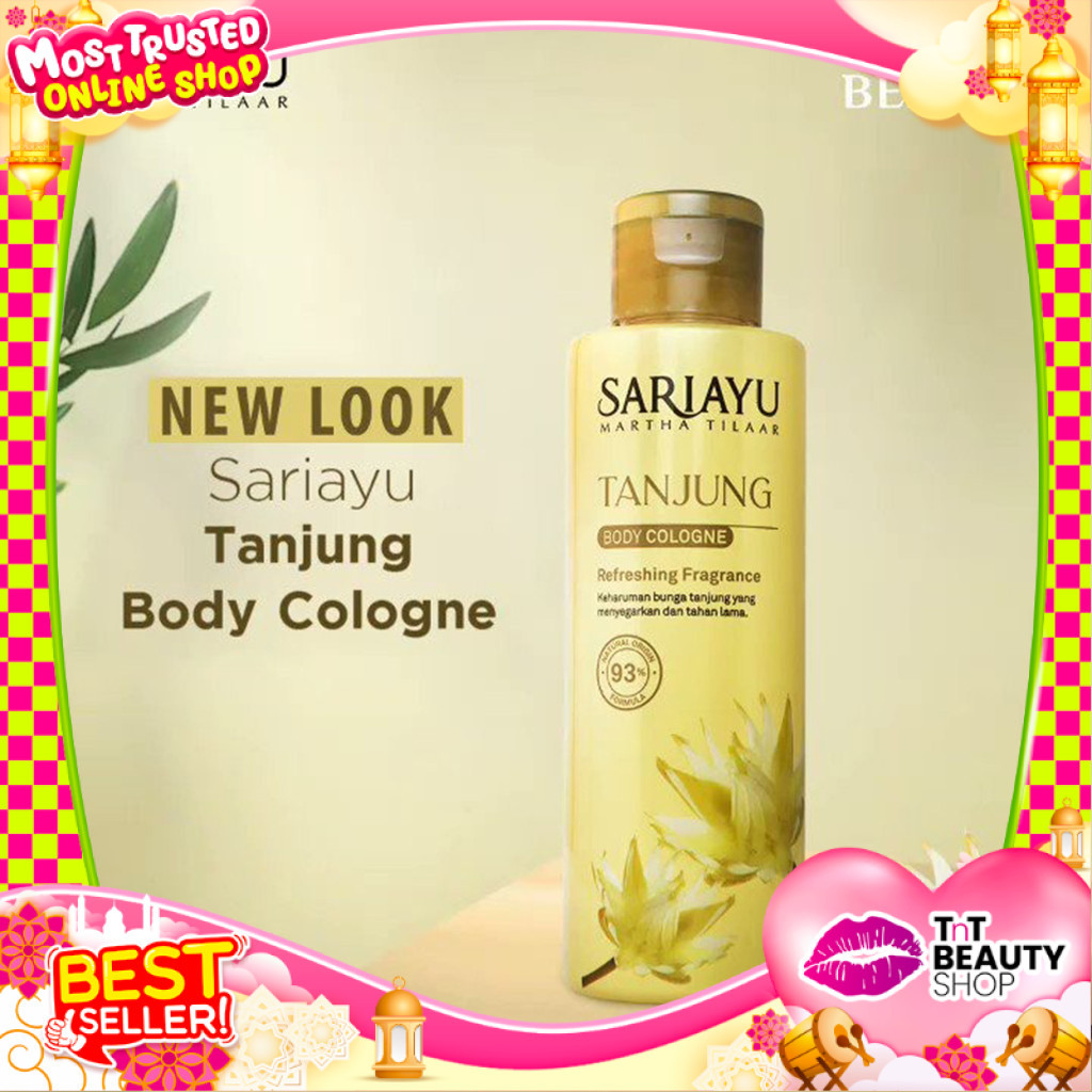 Sariayu Tanjung Body Cologne - Body Splash Cologne Eksotik Tanjung 150ml - Sari Ayu | TnT Beauty Sho