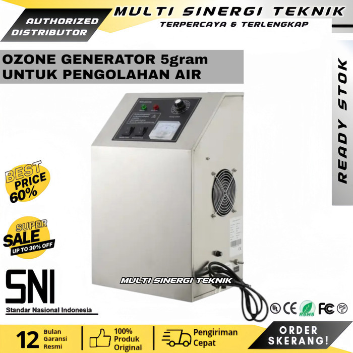 Ozone Generator 5Gram - Ozonizer 5G Depot Amdk Air Minum Tambak dll