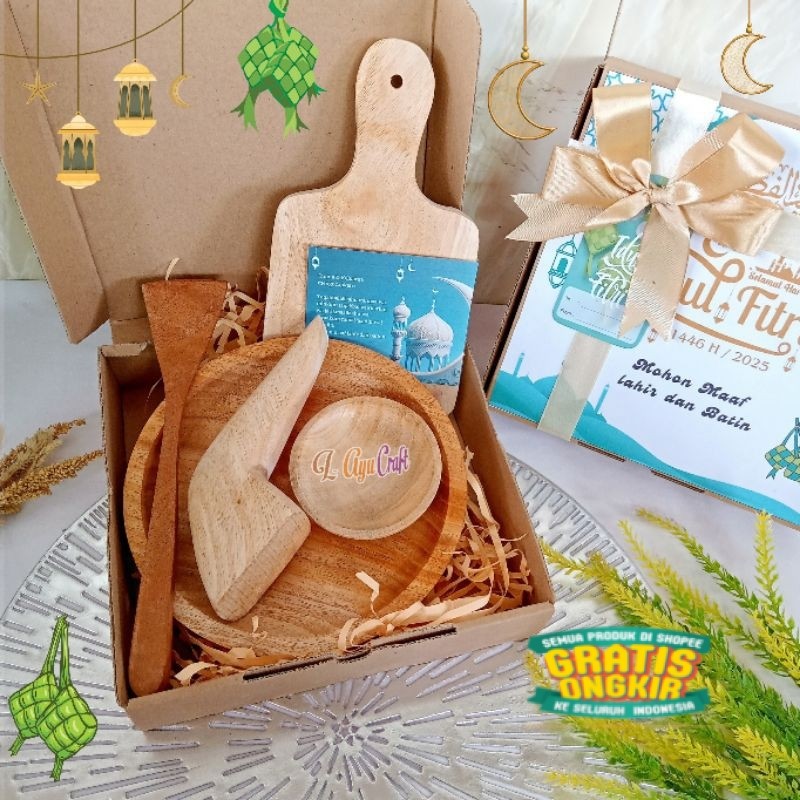 

L-AYUCRAFT Hampers lebaran Idul Fitri / Parcel Lebaran / Eid hampers/ langsung proses