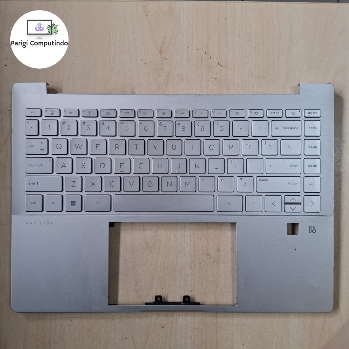 Frame Palmrest Keyboard Laptop Hp Pavilion 14-EH