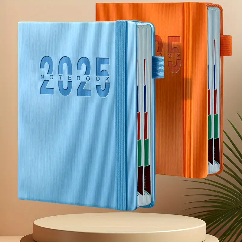 

A5 Notepad Self Discipline Agenda 2025 Time Management Notebook Planner Notebooks Diary Writing Pads Office School Supplies