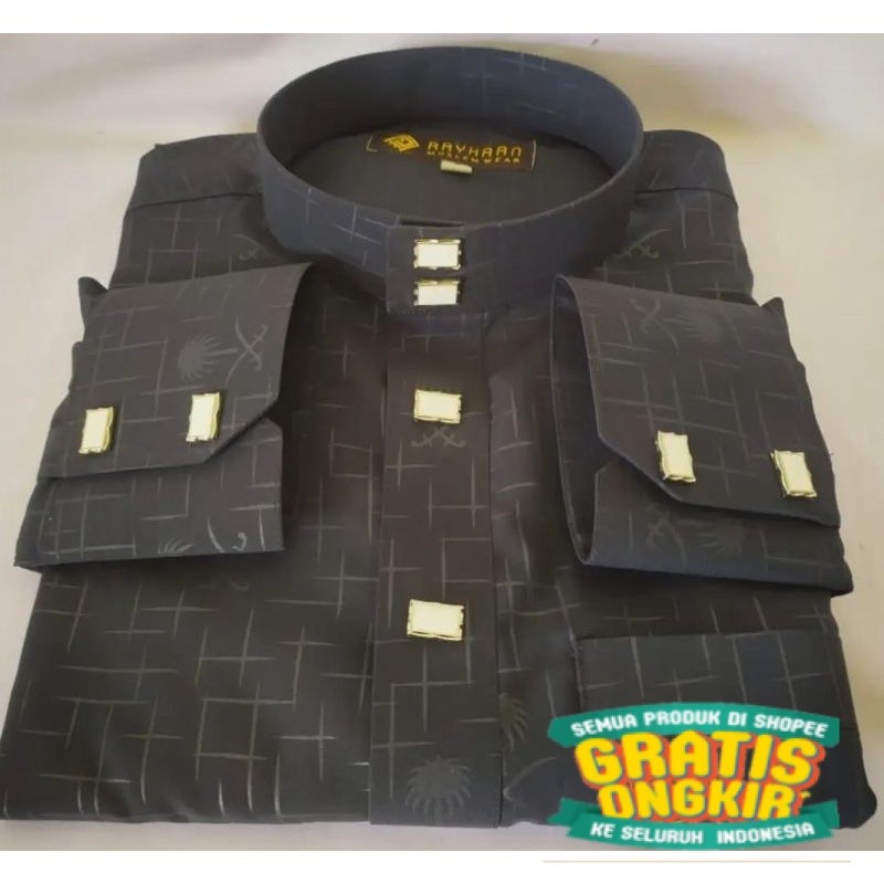 [COD] GAMIS JUBAH 7 ELGHAZI [JUBAH SAYF] JUBAH DELUXE | JUBAH LENGAN PANJANG | JUBAH ARAB | ALHAROMA