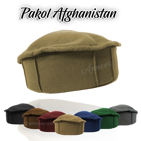 Peci Pakol/ Topi Taliban/ Peci Afganistan / Allsize Dewasa