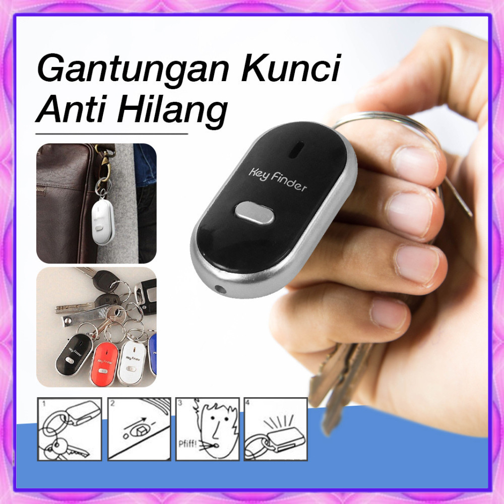 Gantungan kunci siul anti hilang lupa kunci motor mobil rumah Gantungan Kunci Siul Anti Hilang-COD